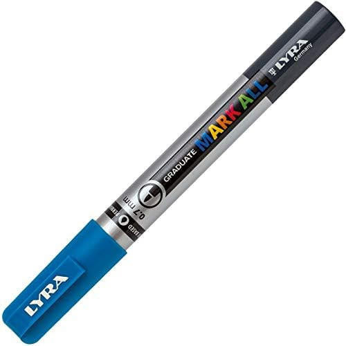 lyra Lyra Paint Marker, MARK ALL, 0.7mm Light Blue 