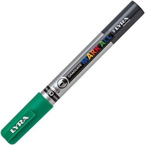 lyra Lyra Paint Marker, MARK ALL, 1mm Sap Green 