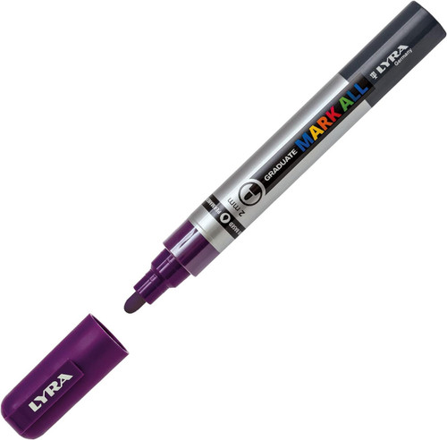 lyra Lyra Paint Marker, MARK ALL, 2mm Violet 