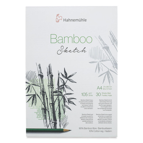  Hahnemuhle Bamboo Sketch Pad, 30sh, 8.3"x11.7" 