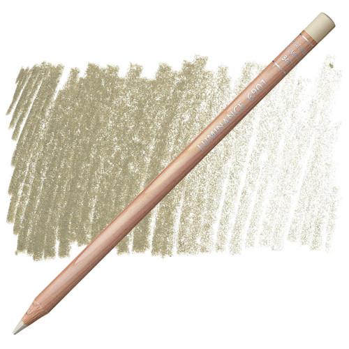caran d'ache Caran d'Ache Luminance Colored Pencils, Raw Umber 10% 