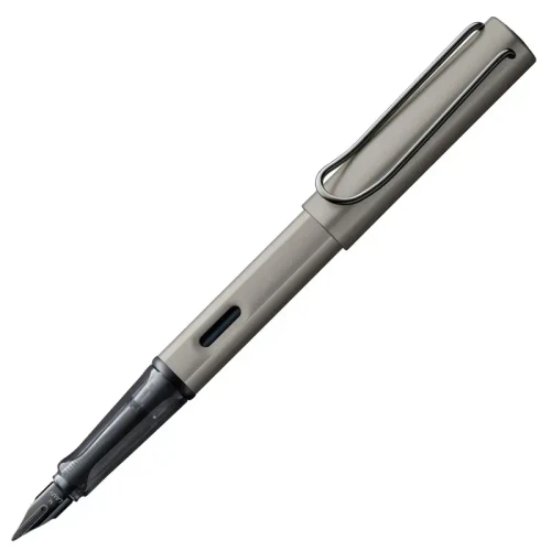 Lamy Inc LAMY Lx Fountain Pen, Ruthenium, Medium Nib 