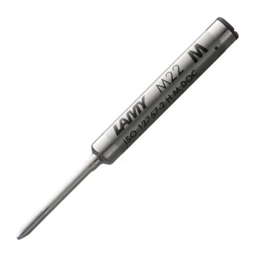 Lamy Inc LAMY M22 Ballpoint Pen Refill, Black, Medium 