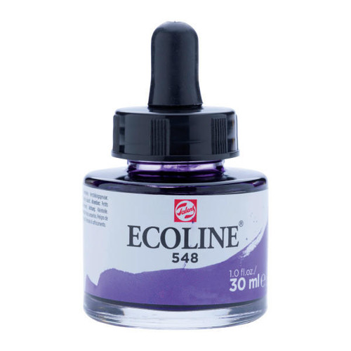 Royal Talens Ecoline Liquid Watercolor 30ml Jar - Blue Violet 