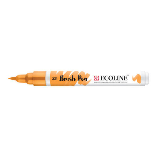 Ecoline Liquid Watercolor Brush Pen - Gold Ochre