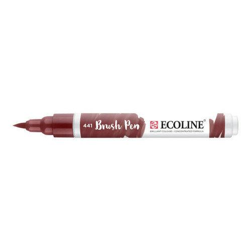 Royal Talens Ecoline Liquid Watercolor Brush Pen - Mahogany 