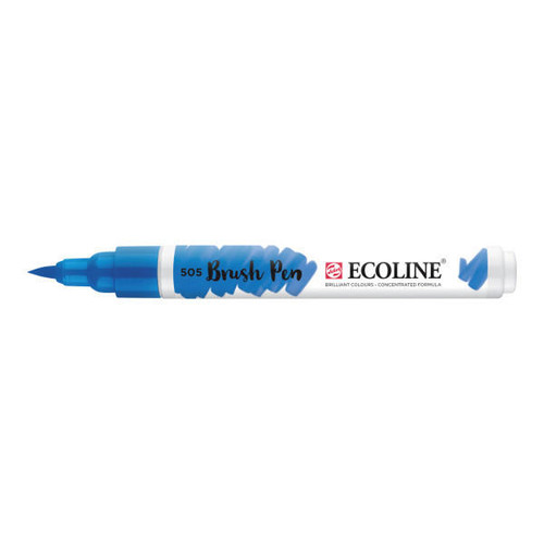 Royal Talens Ecoline Liquid Watercolor Brush Pen - Ultramarine Light 