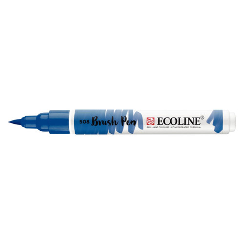 Royal Talens Ecoline Liquid Watercolor Brush Pen - Prussian Blue 