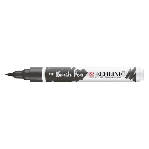 Royal Talens Ecoline Liquid Watercolor Brush Pen - Warm Grey 