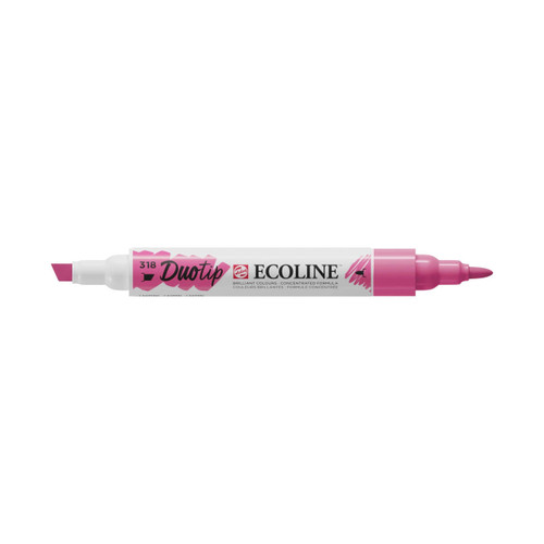 Royal Talens Ecoline Duotip Liquid Watercolour Marker - Carmine 318 