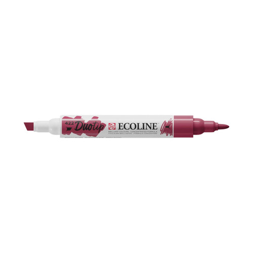 Royal Talens Ecoline Duotip Liquid Watercolour Marker - Reddish Brown 422 