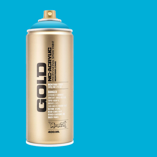 Montana Cans GOLD Spray Paint, 400ml, Bermuda