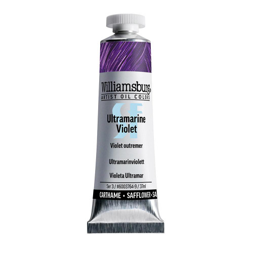 Williamsburg Handmade Oil Colors Williamsburg Safflower Oil Colors, 37ml, Ultramarine Violet