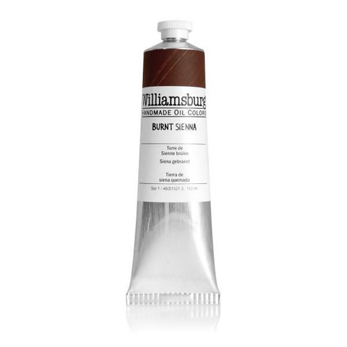 Williamsburg Handmade Oil Colors Williamsburg Oils Burnt Sienna 150mL Williamsburg Handmade Oil Colors Williamsburg Oils Burnt Sienna 150mL