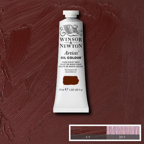 Winsor & Newton Artists' Oil Colors, 37ml, Mars Violet Deep