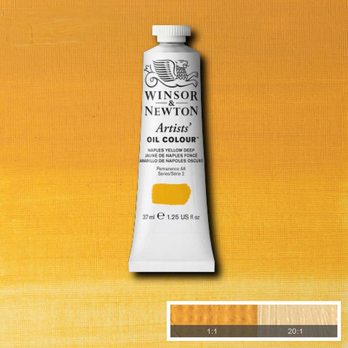 Winsor & Newton Artists' Oil Colors, 37ml, Naples Yellow Deep