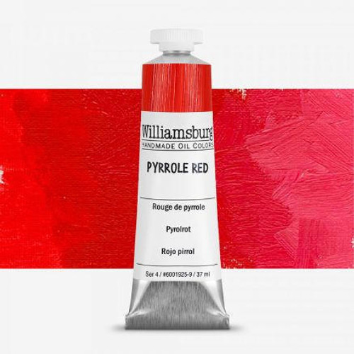 Williamsburg Handmade Oil Colors Williamsburg Oils Pyrrole Red 37mL
