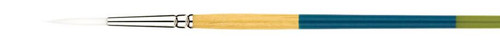 Princeton Artist Brush Company Princeton Brush Snap! Series 9850, Short Handle, White Taklon, Liner 4 