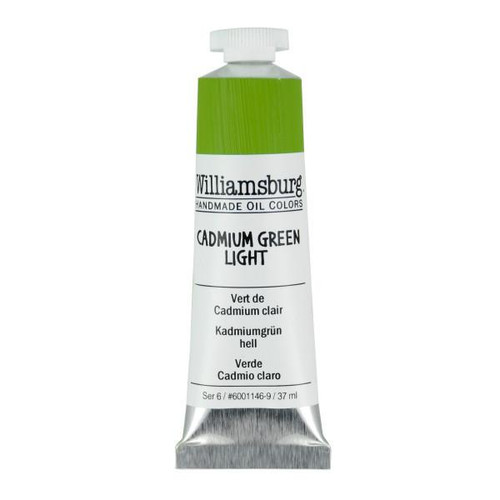 Williamsburg Handmade Oil Colors Williamsburg Oils Cadmium Green Light 37mL Williamsburg Handmade Oil Colors Williamsburg Oils Cadmium Green Light 37mL