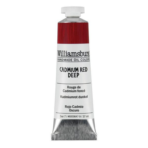 Williamsburg Handmade Oil Colors Williamsburg Oils Cadmium Red Deep 37mL