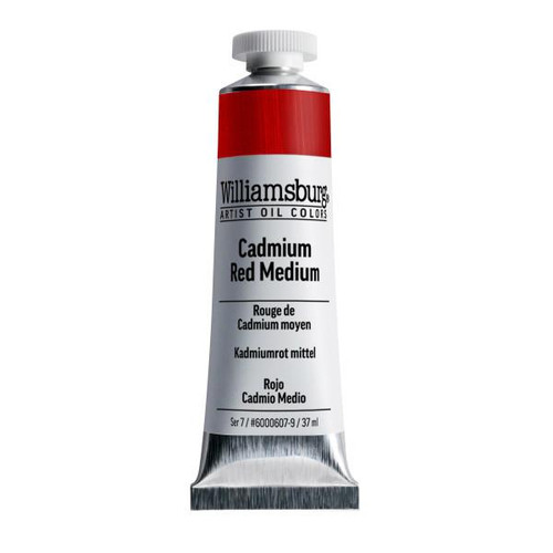 Williamsburg Handmade Oil Colors Williamsburg Oils Cadmium Red Medium 37mL 