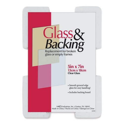 Framatic - MCS Glass & Backing: Replacement for Broken Glass or Empty Frames - 5"x7" 
