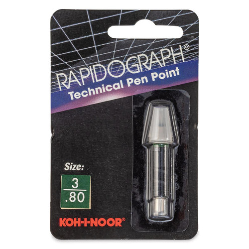 Chartpak Rapidograph Technical Pen Point Replacement Tip Size 3 | .80mm 
