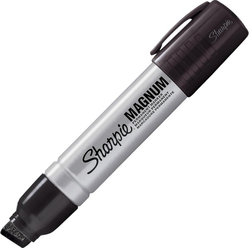 sharpie Sharpie Permanent Marker, Magnum XL Chisel Tip, Black 