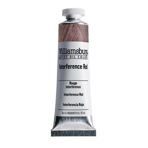 Williamsburg Handmade Oil Colors Williamsburg Oils Interference Red 37mL
