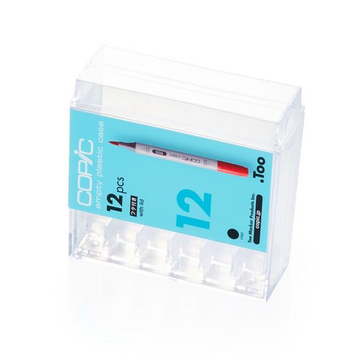  Copic Ciao Marker, Empty Case of 12 