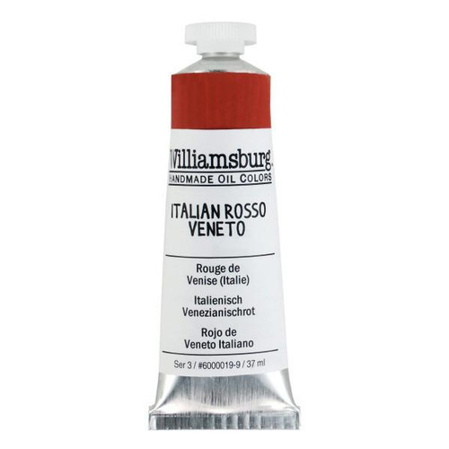 Williamsburg Handmade Oil Colors Williamsburg Oils Italian Rosso Veneto 37mL