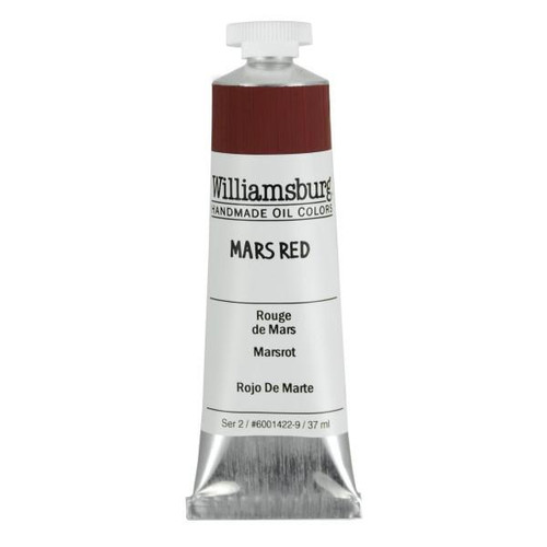 Williamsburg Handmade Oil Colors Williamsburg Oils Mars Red 37mL