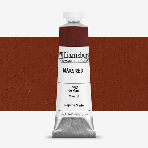 Williamsburg Handmade Oil Colors Williamsburg Oils Mars Red 37mL