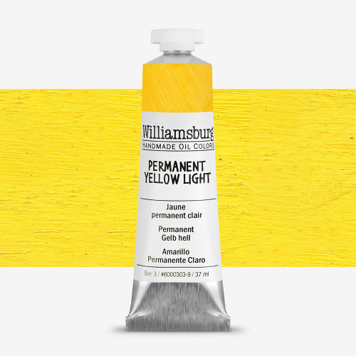Williamsburg Handmade Oil Colors Williamsburg Oils Permanent Yellow Light 37mL