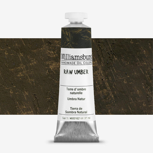 Williamsburg Handmade Oil Colors Williamsburg Oils Raw Umber 37mL