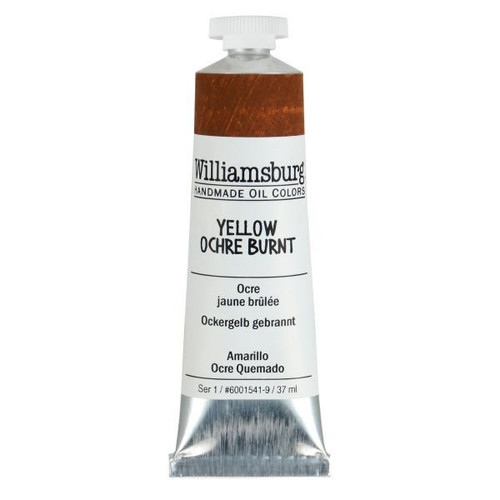 Williamsburg Handmade Oil Colors Williamsburg Oils Yellow Ochre Burnt 37mL