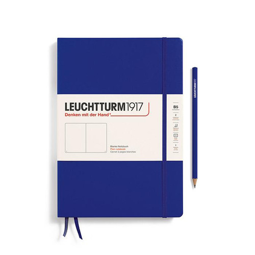 Leuchtturm 1917 Leuchtturm Hardcover Notebook, Ink (Composition B5), 219p., plain 