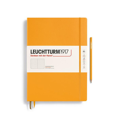 Leuchtturm 1917 Leuchtturm Hardcover Notebook, Rising Sun, (Master Classic A4+), 235p., dotted