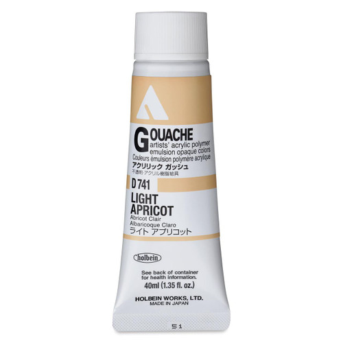 Holbein, Inc. Holbein Acrylic Gouache, 40ml Tube, Light Apricot