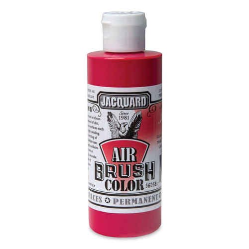  Jacquard Airbrush Paint, Iridescent Red, 4oz. 