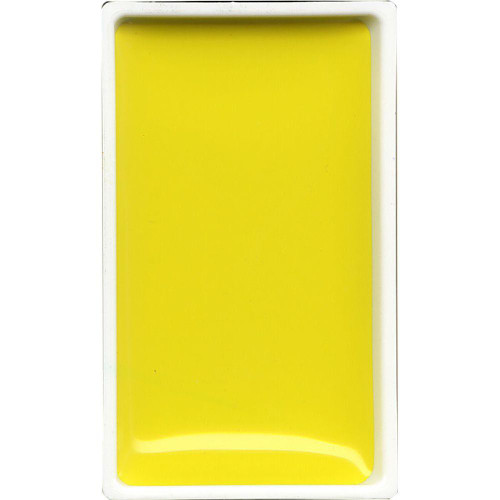 Kuretake/Zig Kuretake Gansai Tambi Watercolor Pan, Lemon Yellow 