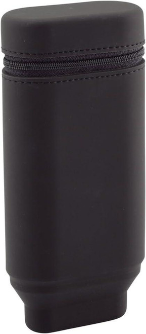 Itoya of America Inc Stand Pen Case - Oval Type - Black 