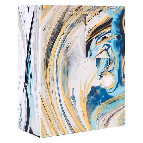  Jillson & Roberts Gift Bag, Small, Marbled Magic 