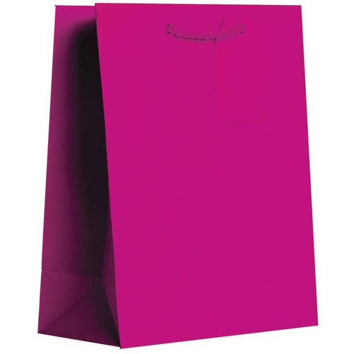  Jillson & Roberts Gift Bag, Medium, Solid Magenta 