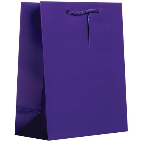  Jillson & Roberts Gift Bag, Medium, Solid Purple 