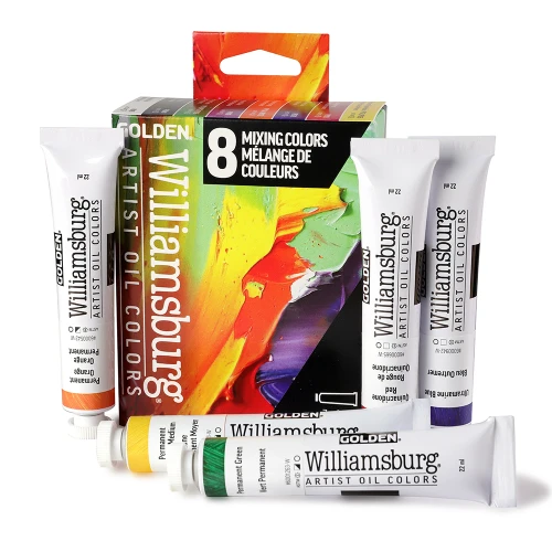 Williamsburg Handmade Oils Mixing Colors Set of 8