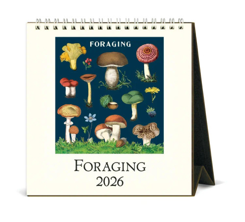 Cavallini & Co. 2026 Desk Calendar, Foraging
