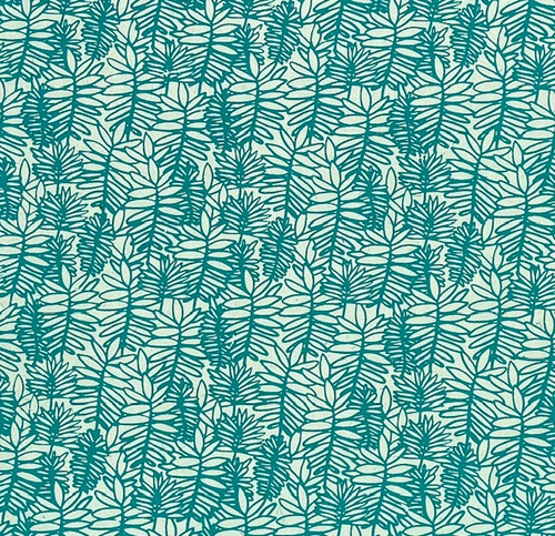 Giftsland Decorative Paper, New Leaves on Green, 20"x30"