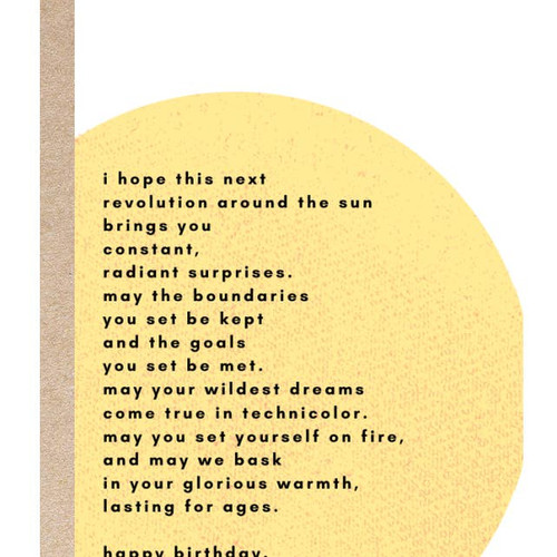 Kindred Paper Co. - Birthday Card - Fire Birthday