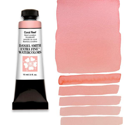  Daniel Smith Extra Fine Watercolor, 15 ml, Coral Reef 